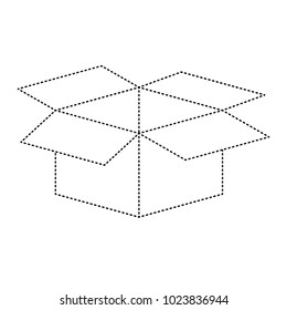 box packing isolated icon