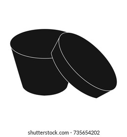 Box, packing, paper, and other web icon in black style.Shell, framework, case, icons in set collection.