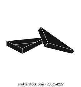 Box, packing, paper, and other web icon in black style.Shell, framework, case, icons in set collection.
