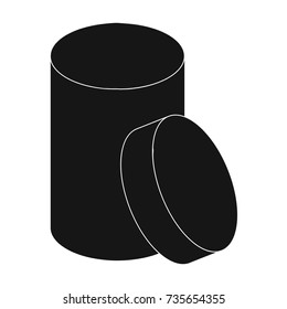 Box, packing, paper, and other web icon in black style.Shell, framework, case, icons in set collection.