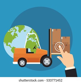 Box and planet of delivery concept design