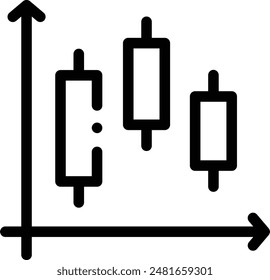 box plot icon. Thin Linear Style Design Isolated On White Background