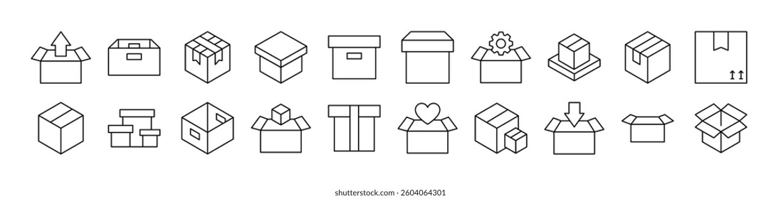 Box as Post and Delivery