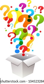 Box With Question Mark Icons