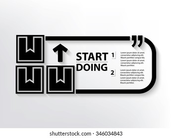 Box Quotation Mark Speech Bubble,design