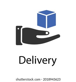 box safety icon design vector