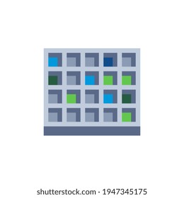 Box for scientific experiment and Medical Research. Scientific card, poster and cover. Medical biotechnology, Isolated vector illustration. 8-bit. Design stickers, mobile app.
