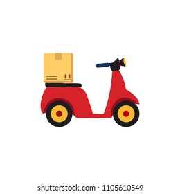 Box Scooter Logo Icon Design