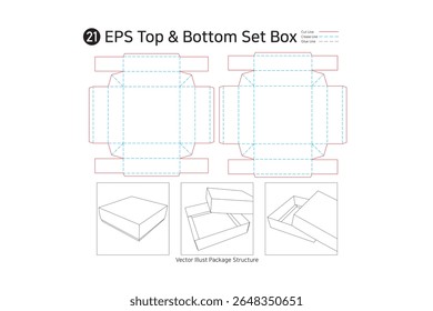 It is a box separated from the top and bottom for strong and luxurious production, so it is mainly used for gift set packaging.