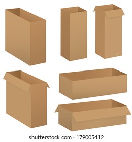 Box set. This is file of EPS-10 format.