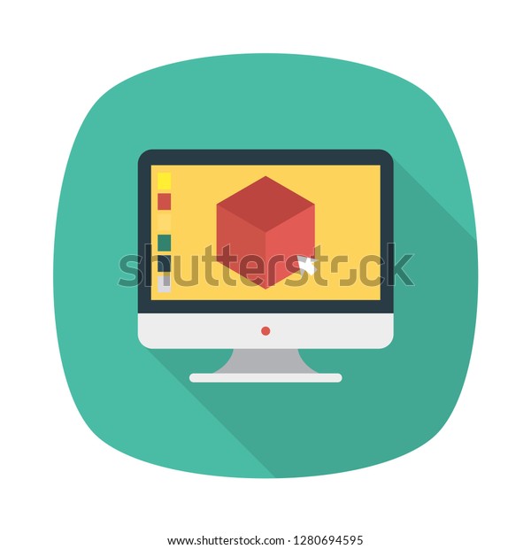 Box Shape Design Stock Vector (Royalty Free) 1280694595 | Shutterstock