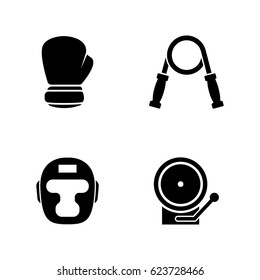 Box. Simple Related Vector Icons Set for Video, Mobile Apps, Web Sites, Print Projects and Your Design. Black Flat Illustration on White Background.