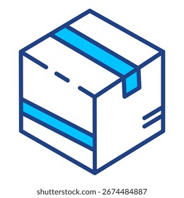 Box Simple Vector Icon Collection