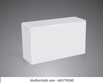 box soap for your design EPS10 Vector Mock up easily change the color of the soap 