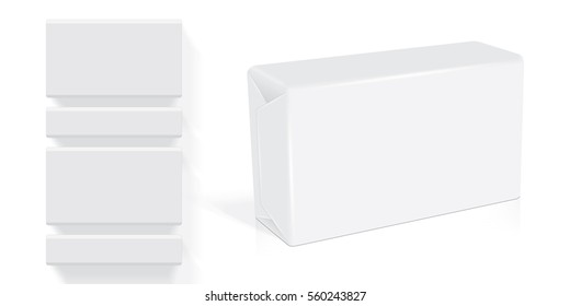 box soap for your design EPS10 Vector Mock up easily change the color of the soap 