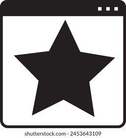 Diseño de logotipo de estrella de caja
