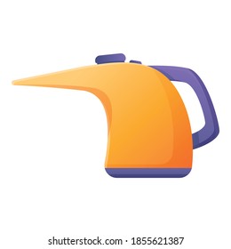 Box steam cleaner icon. Cartoon of box steam cleaner vector icon for web design isolated on white background