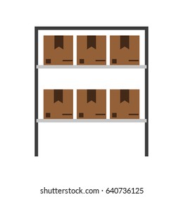 box in storage icon image 