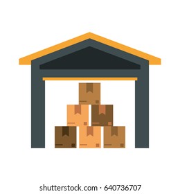 box in storage icon image 