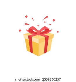 box surprise icon simple art.