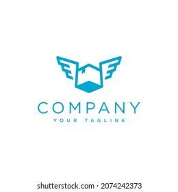 box with swing logo, icon and vector