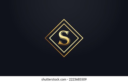 Box symbol icon and square monogram design vector and square border logo icon design vector. Box logo design vector with letters