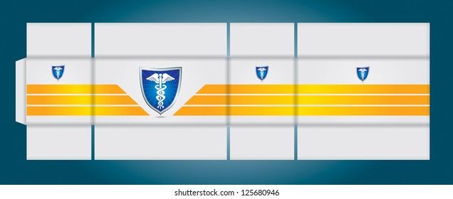 Box template - ideal for pharmaceutical industry