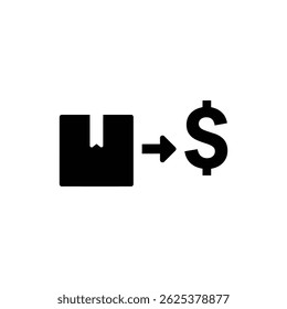 Box Transforming into Dollar Sign - Financial Growth and Transformation