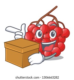 With box tree rowan berries the characters shape