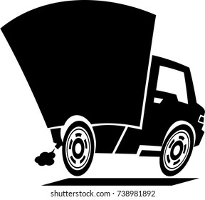 Box Truck Stock Vector (Royalty Free) 738981892 | Shutterstock