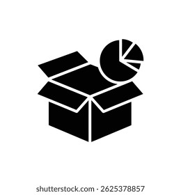 Box Unfolding into Pie Chart - Data Visualization and Business Analysis