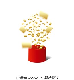 box vector background