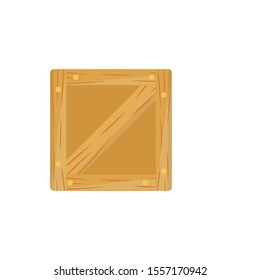 box vector flat colour icon 
