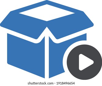 Kasten, Vektorsymbol