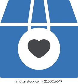 box vector glyph color icon
