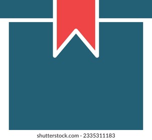 Box Vector Glyph Two Color Icon For Personal And Commercial Use.
