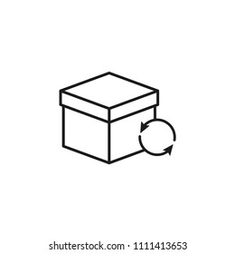 box vector icon 