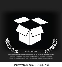 box vector icon
