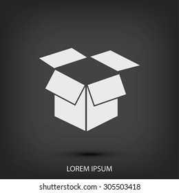 box vector icon