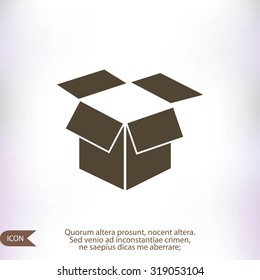 box vector icon