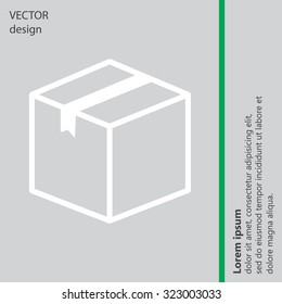 box vector icon