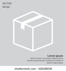 box vector icon
