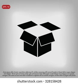 box vector icon