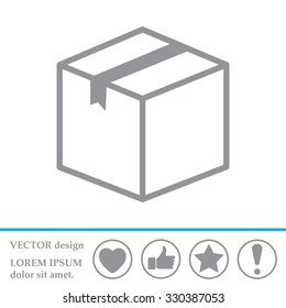 box vector icon