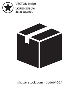 Box vector icon