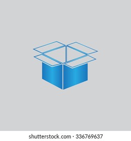 Box vector icon 