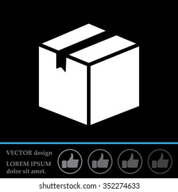 Box vector icon