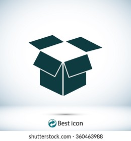 box vector icon