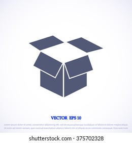 box vector icon