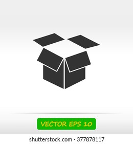 box vector icon